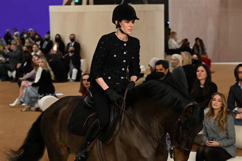 charlotte casiraghi in chanel|charlotte casiraghi equestrian.